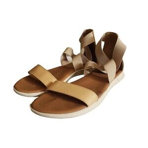 REEF 'Rover Hi LE Sandals Gladiator High Leather Brown Strap Women's Size 8